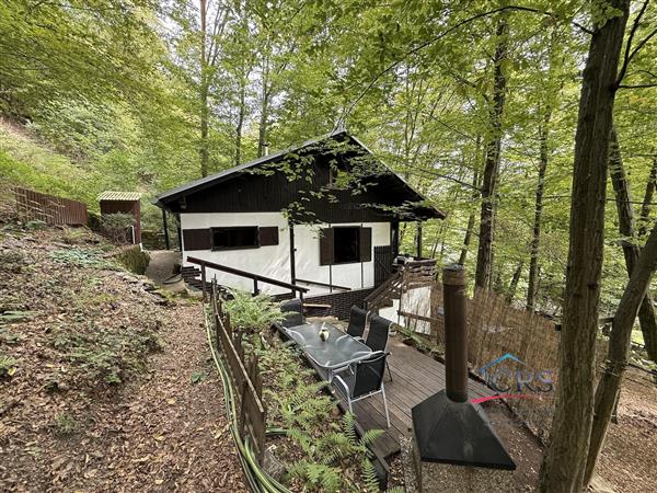 Chata 2+1, na pronajatém pozemku, Štěchovice - Masečín