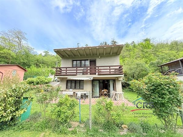 Prodej zděné chaty 4+kk 64,8 m2 u řeky Sázavy, pozemek 883 m², Sázava u Davle