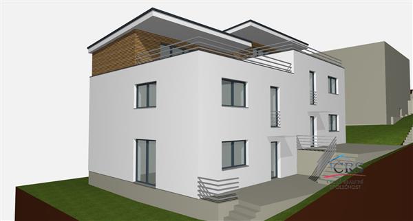 Stavební pozemek 575 m2, Praha 8 - Libeň, se stavebním povolením na dvojdům